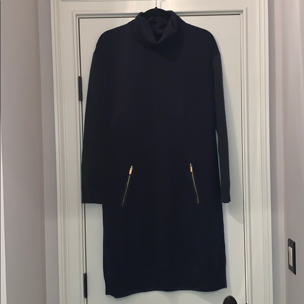 Ann Taylor Charcoal Grey Sweater Dress.